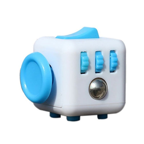 Fidget Cube - White/Blue