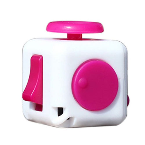 Fidget Cube - White/Pink