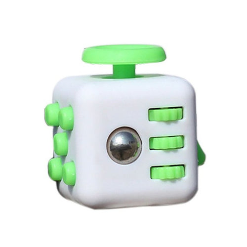Fidget Cube - White/Green