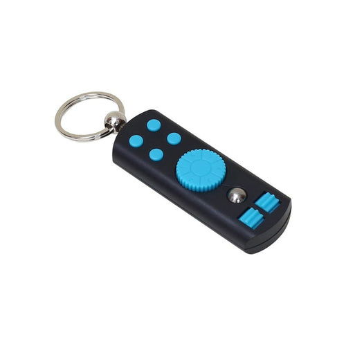 Key Ring Magic Fidget Cube Finger Spinner Hand Mini Gyro Children Women Men Cool Popular Spinners ABS Toys