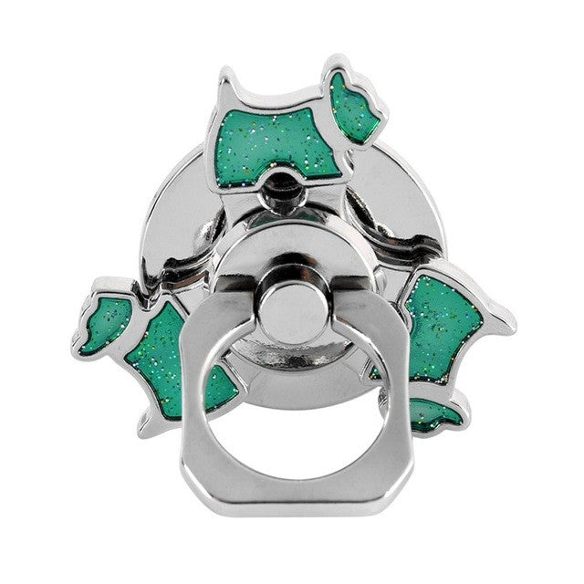 Hot Fidget Spinner Metal Finger Ring Mini Gyro For Mobile Phone Children Cool Popular Gift Mini Tri Spinners Hand Toys